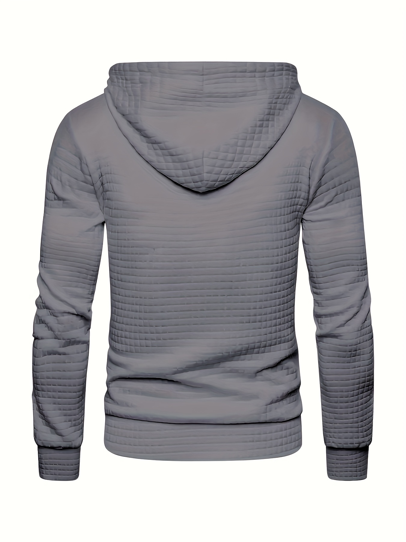 hoodies for men mens casual waffle pullover hooded sweatshirt mens clothing for spring and fall as gifts details 49